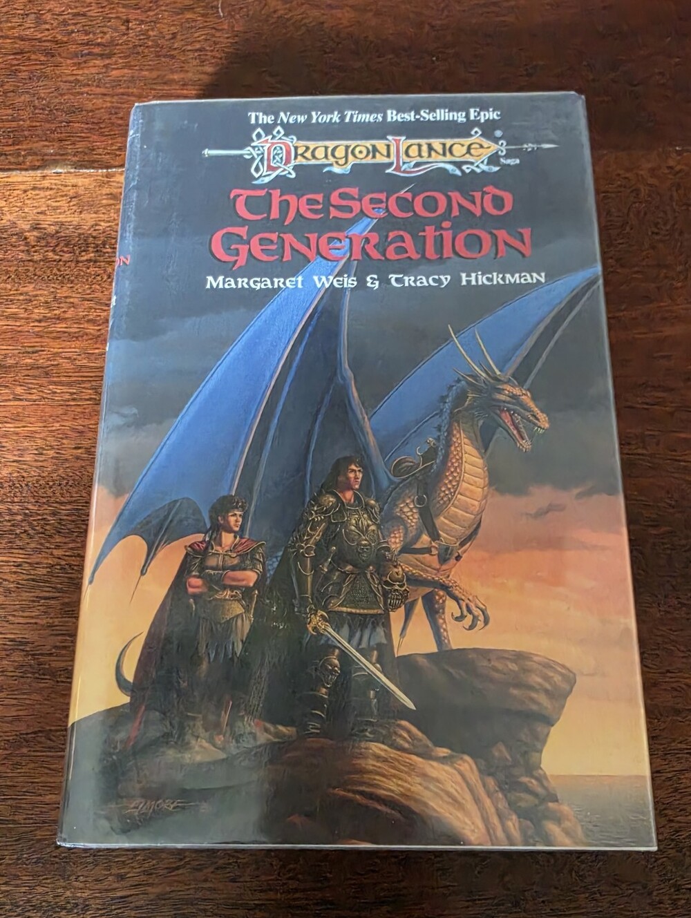 Dragonlance The Second Generation HC DJ Weis Hickman TSR 1st Printing 1994